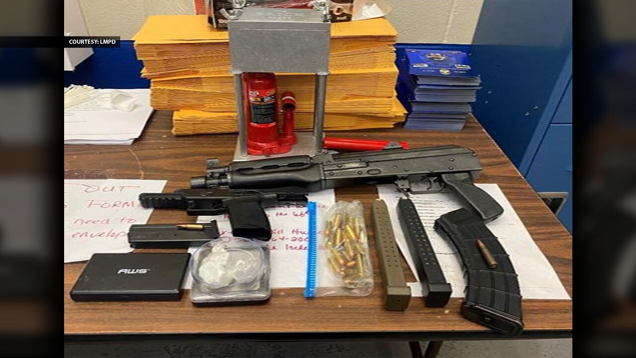 LMPD seized guns